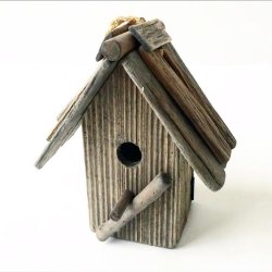 Fuglehus med l�ge - stor