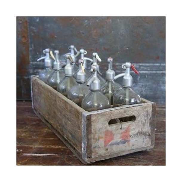 Vintage sifon kasse m/10 sifoner