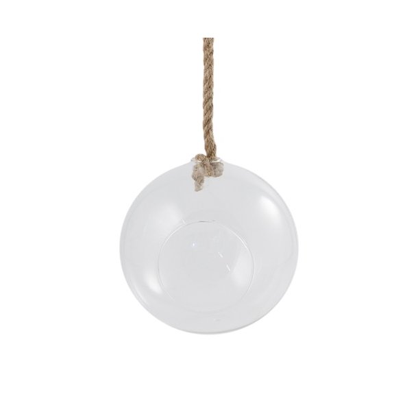 Glasdekoration med reb