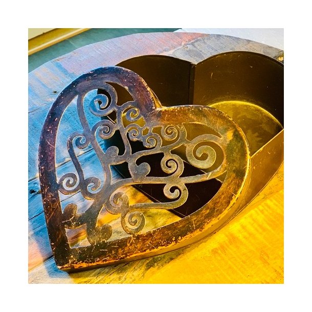 Metaldse - fransk hjerteformet 