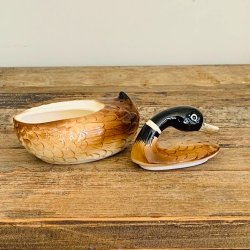 Andekrukke i porceln 