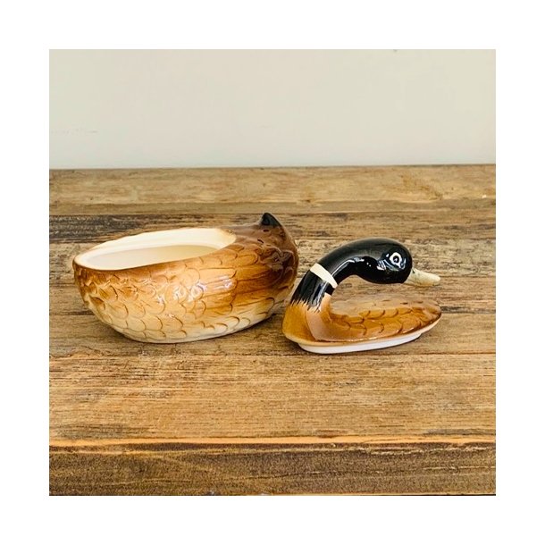 Andekrukke i porceln 