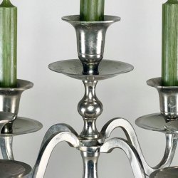 Femarmet lysestage - slv (nr. 5)