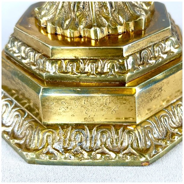 Kirkestage (Menorah) - 7-armet lysestage (Nr.6)