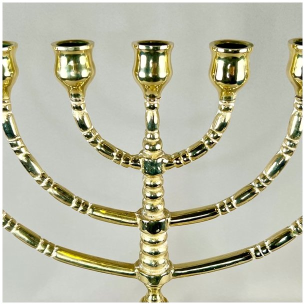 Kirkestage (Menorah) - 7-armet lysestage (Nr.2)