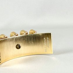 Lille forgyldt Menorah - 9-armet lysestage