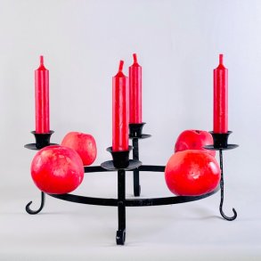 Adventsstage - smedejern med spyd