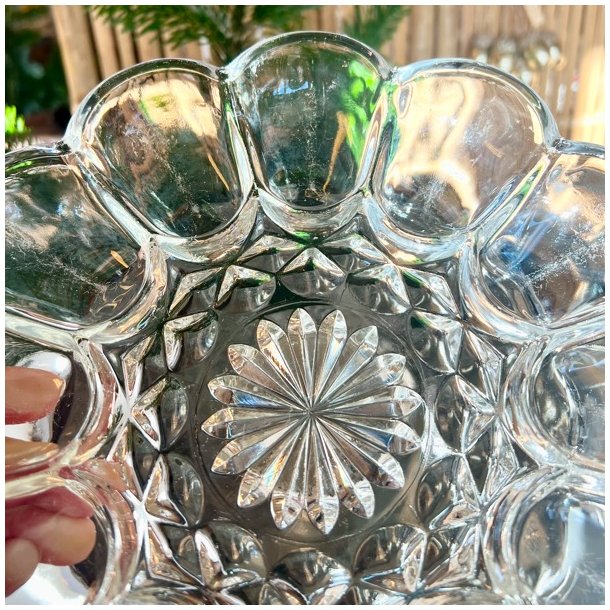 ggefad - vintage glas til 12 g 