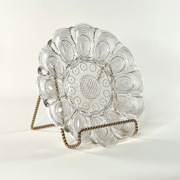 �ggefad - presset klar glas til 12 �g 