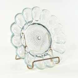 �ggefad - Vintage, Indiana Glass Hobnail, klart til 15 �g 