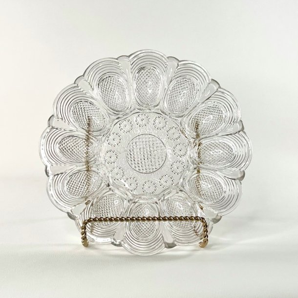 �ggefad - presset klar glas til 12 �g 