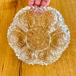 ggefad - vintage i presset glas 