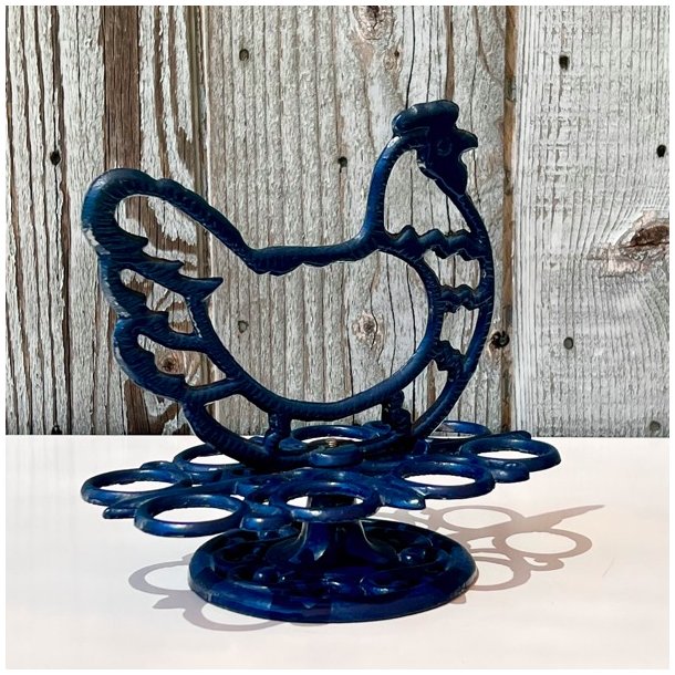 Fransk ggeholder - bl hne