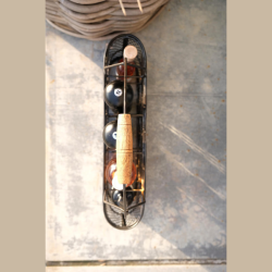 Barone vinflaskeholder i metal 