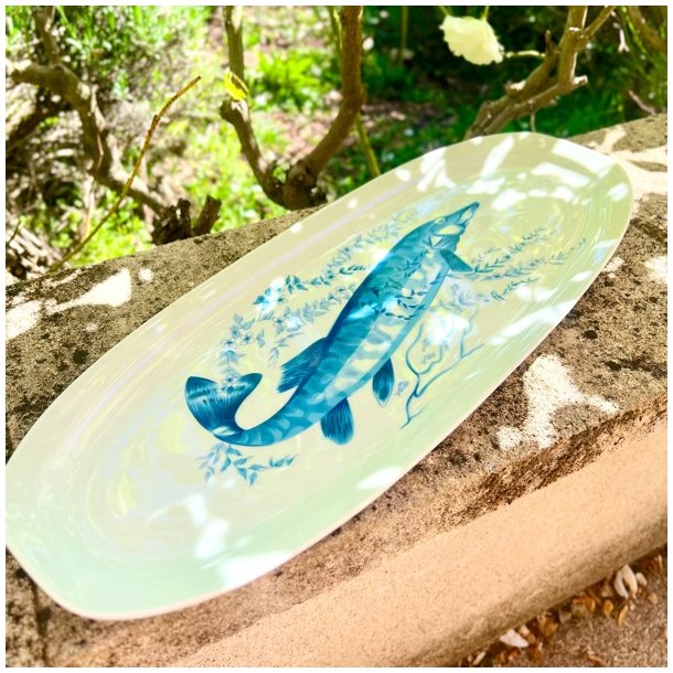 Fiskefad - m/fiskemotiv fra La France