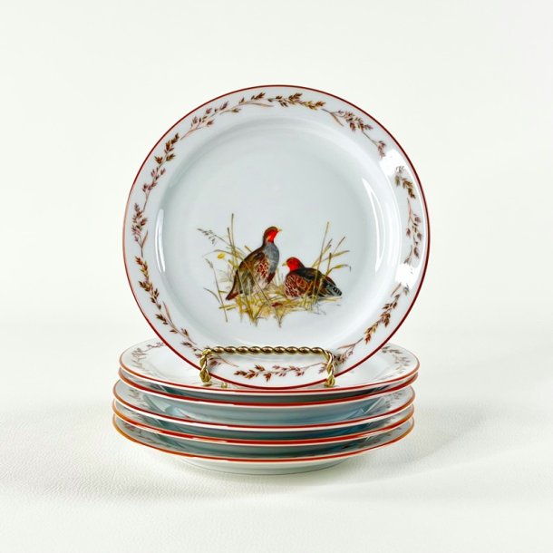 Mads Stage - Jagtstel, tallerken 17 cm 