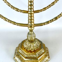 Kirkestage (Menorah) - 7-armet lysestage (Nr.6)