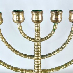 Kirkestage (Menorah) - 7-armet lysestage (Nr.5)