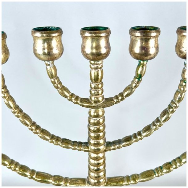 Kirkestage (Menorah) - 7-armet lysestage (Nr.5)