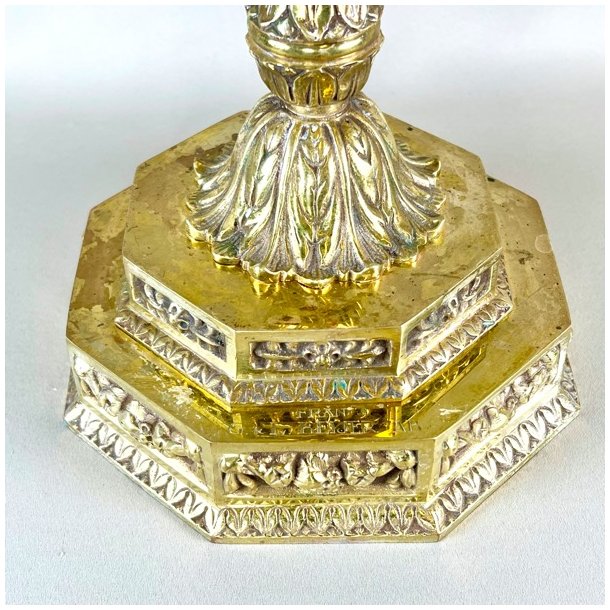 Kirkestage (Menorah) - 7-armet lysestage (Nr.3)