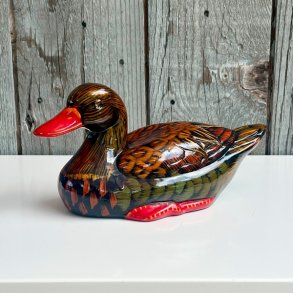 Andefigur - mellem, brun/grn