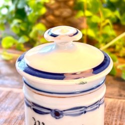 Krydderikrukker (st a' 5 stk) tysk, antik 1880