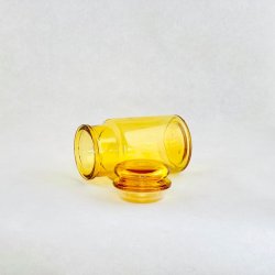 Apotekerglas - italienske, gul 