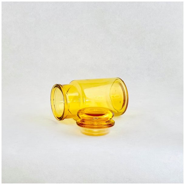 Apotekerglas - italienske, gul 