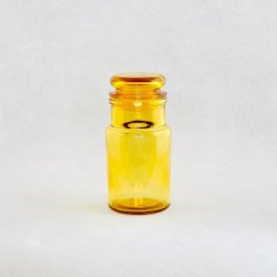 Apotekerglas - italienske, gul 