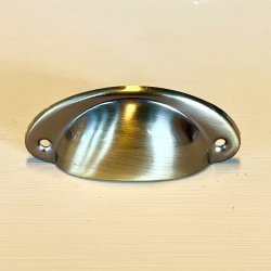 Sklegreb - messing, synlig skrue