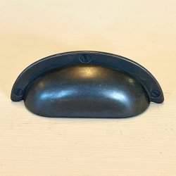 Sklegreb - sort m/synlig skrue effekt (genbrug)