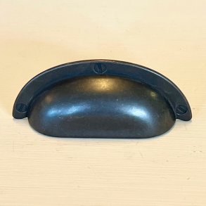 Sklegreb - sort m/synlig skrue effekt (genbrug)