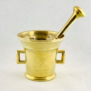 Apoteker morter med pistel