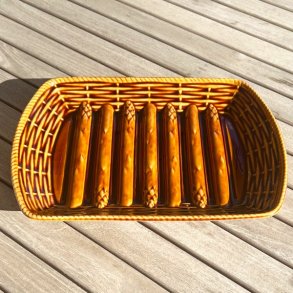 Aspargesfad - fransk, brunt