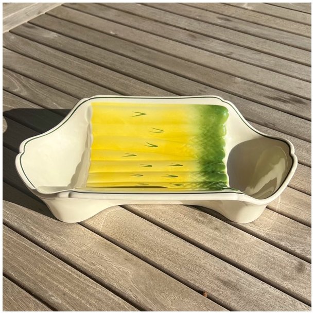 Aspargesfad - fransk, lyst m/asparges