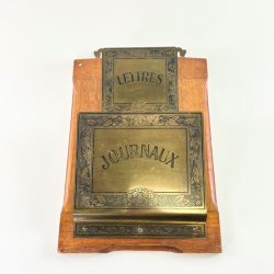 Avisholder - vintage, fransk 