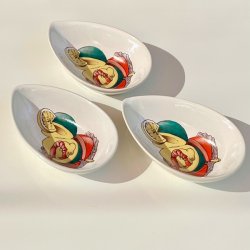 Avocadoskl - hvid m/avocado 