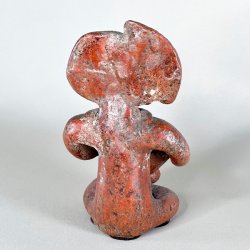 Vintage Aztec lerfigur 