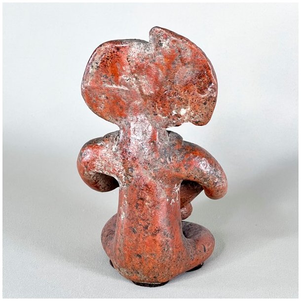 Vintage Aztec lerfigur 