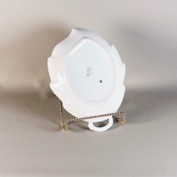 Bladformet fad B&G Chrysanthemum 