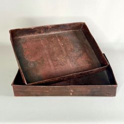 Rustik bakke i genbrugsjern