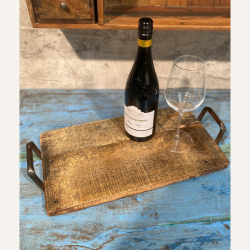 Rustik bakke i genbrugstr�