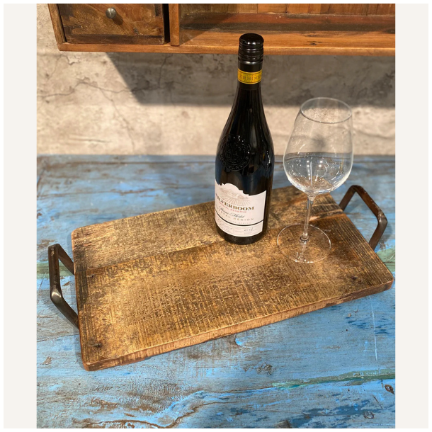 Rustik bakke i genbrugstr�