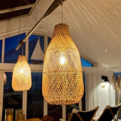Bali lampesk�rm - stor