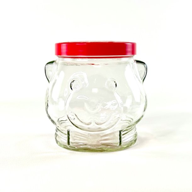 Opbevaringsglas - Kraft Food (1989) bamse, stor 