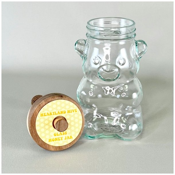 Honning glas med lg - stor bjrn
