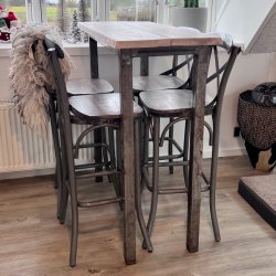 Barbord m/4 barstole - unika bord 