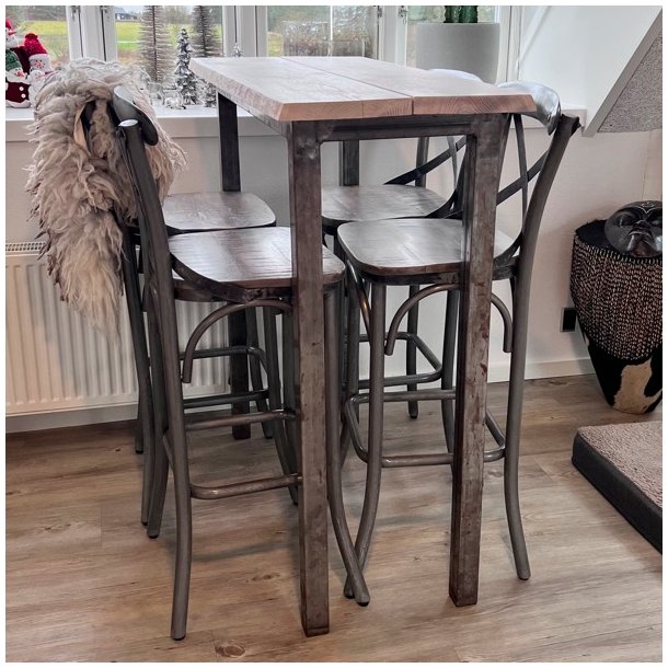 Barbord m/4 barstole - unika bord 