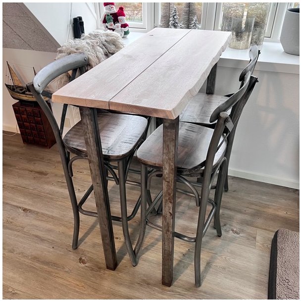 Barbord m/4 barstole - unika bord 