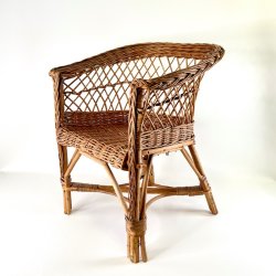 Vintage b�rnestol i flet 